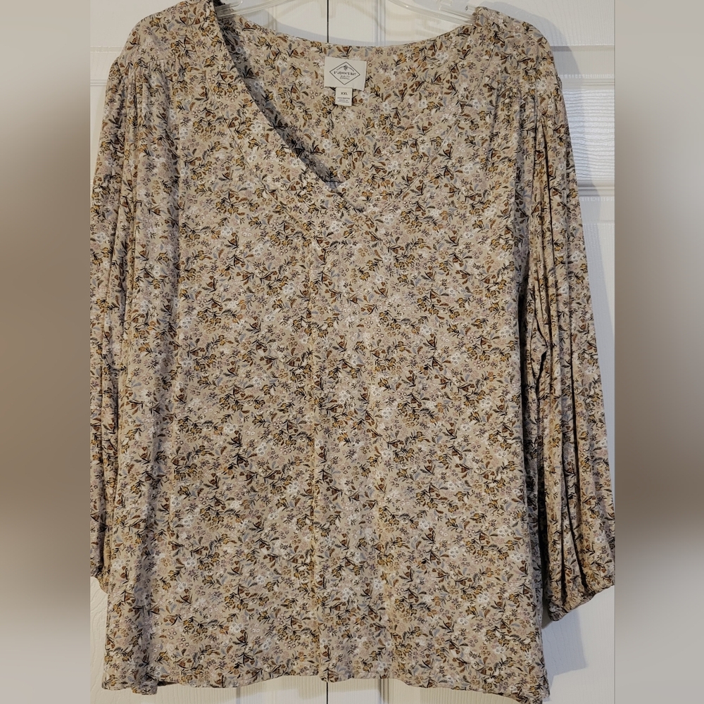 St. John's Bay Floral Shirt XXL